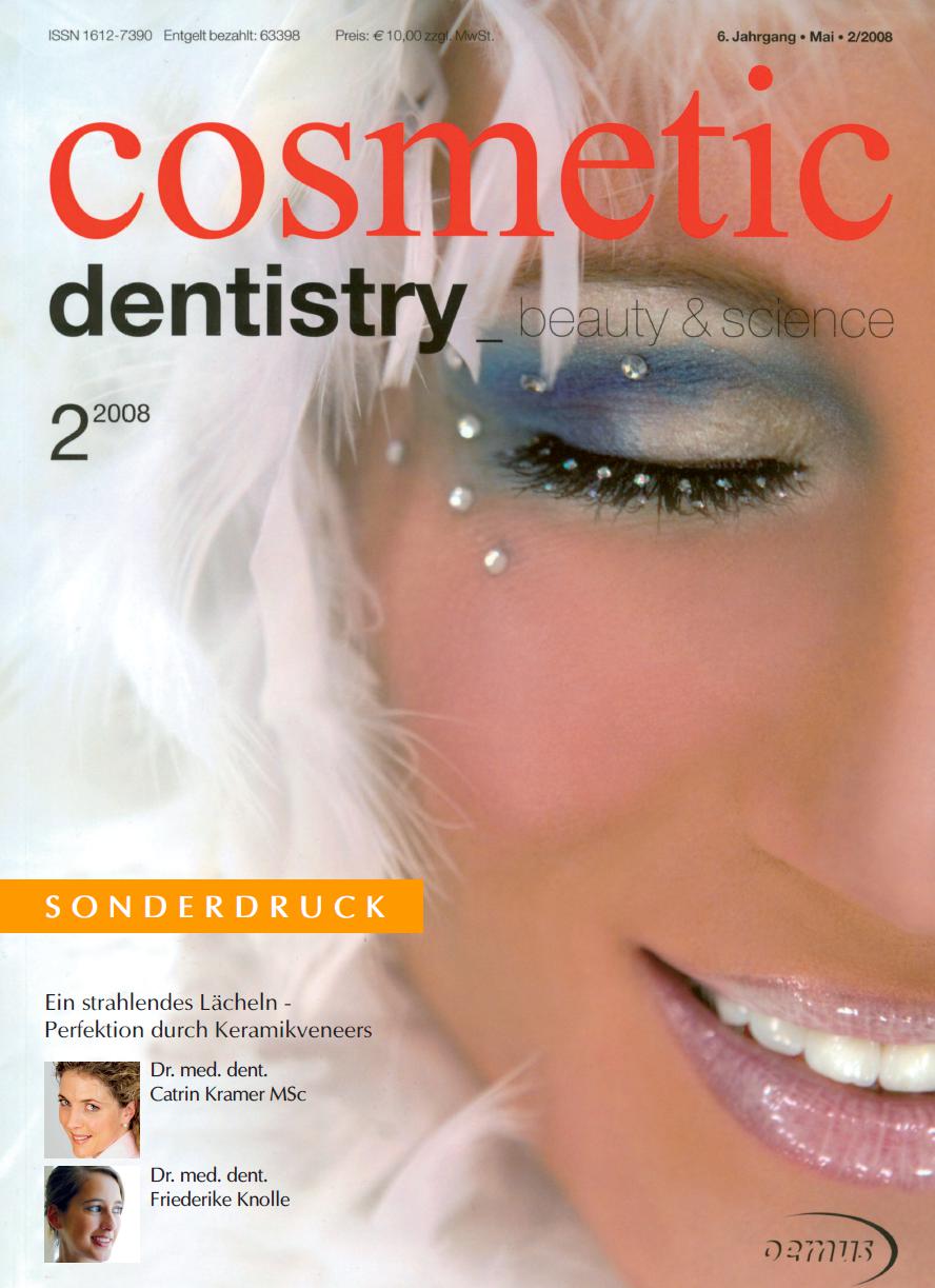 Das Cover der cosmetic dentistry aus dem Mai 2008.